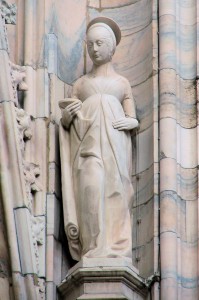 Santa Lucia Statue 
