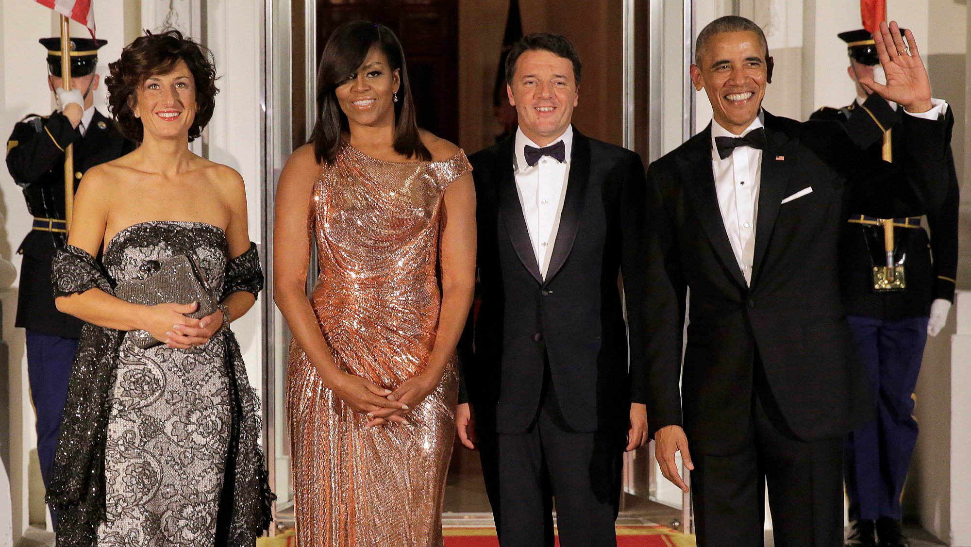 White House State Dinner Honors Italy and the U.S.