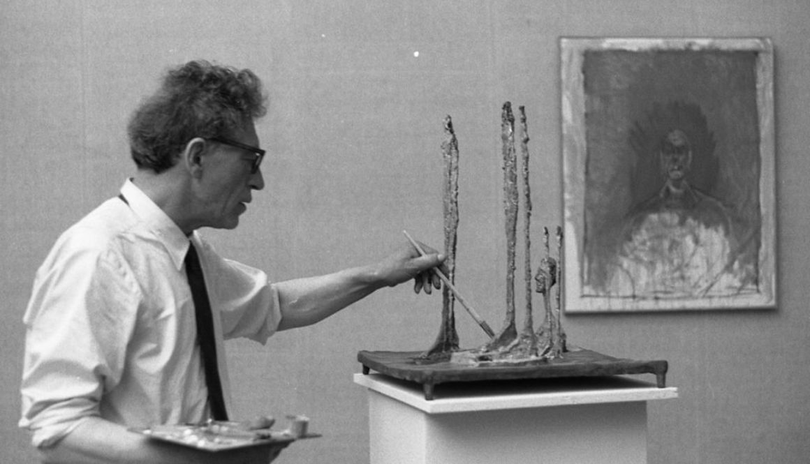 Alberto Giacometti in 1962. Photo by Paolo Monti. Courtesy of BEIC.