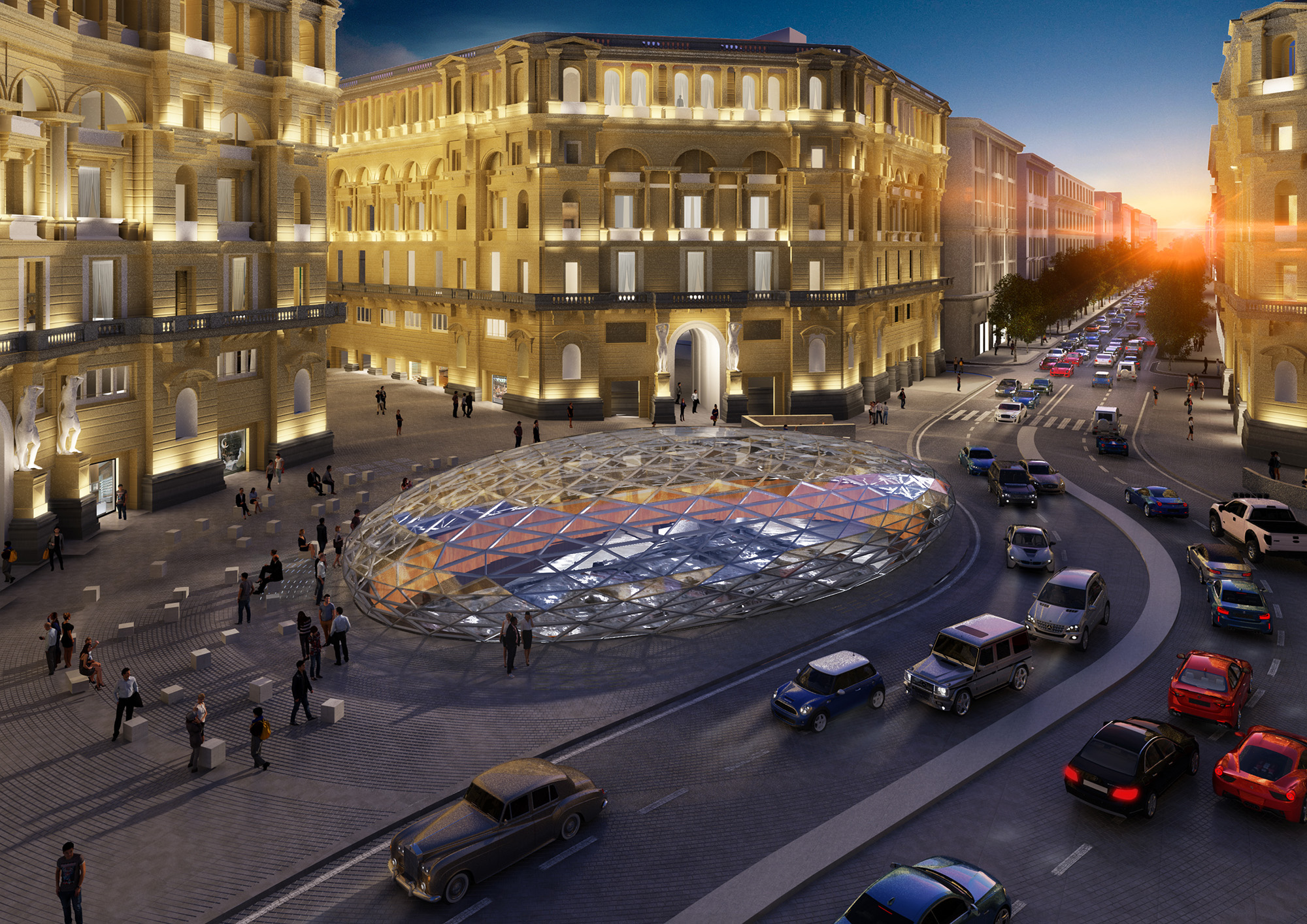 Naples “Beautiful” New Metro Station Also Holds a Museum