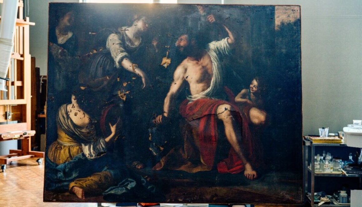Hercules and Omphale, 1630, Artemisia Gentileschi